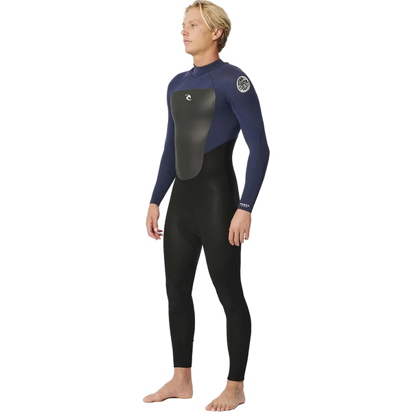 2025 Rip Curl Hommes Omega 3/2mm Back Zip Combinaison Néoprène 15IMFS - Slate